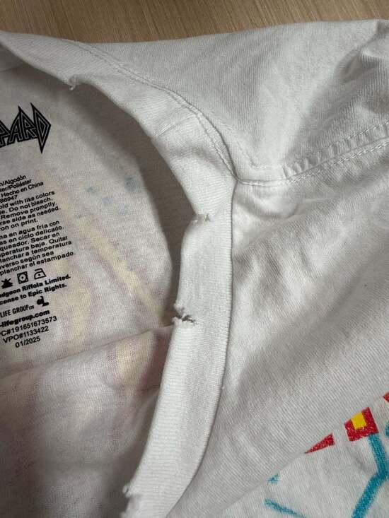 Def Leppard ~ Hysteria Tour 1988 ~ Unisex Adult Large - Picture 6 of 7